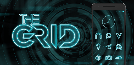 The Grid - Icon Pack (Free Version) PC screenshot