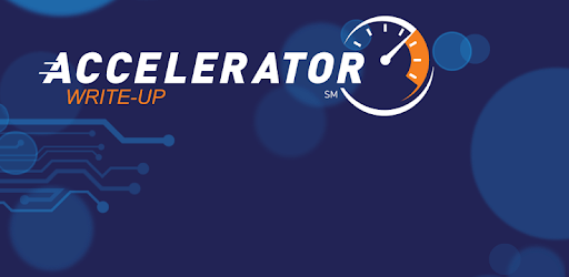 Accelerator™ Write-up PC screenshot