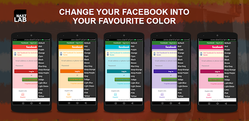 Pink Color for Facebook PC screenshot
