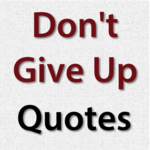 Don't Give Up Quotes icon