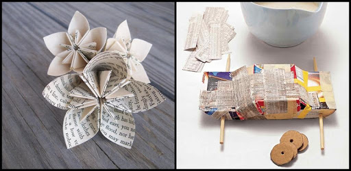Newspaper Art and Crafts PC screenshot Newspaper Art and Crafts PC screenshot