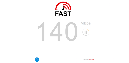 FAST Speed Test PC screenshot