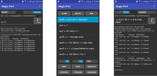 Magic iPerf including iPerf3 PC screenshot
