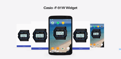 Casio F-91W Watch Widget PC screenshot