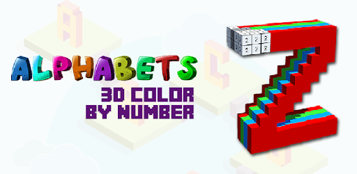 Alphabets 3D Color by Number - Voxel Coloring PC screenshot