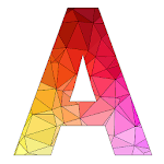 Alphabets Poly Art: Paint by Sticker, Poly Colour for PC