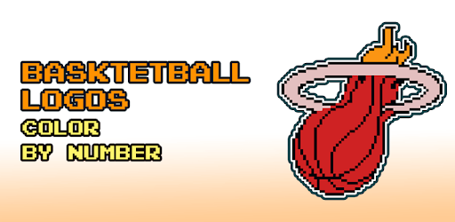 Basketball Logo Color by Number:Pixel Art Coloring PC screenshot
