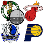 Basketball Logo Color by Number:Pixel Art Coloring icon