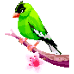Birds Color by Number: Pixel Art, Sandbox Coloring icon