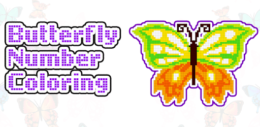 Butterfly Color by Number - Pixel Art Sandbox Draw PC screenshot