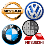 Cars Logo Color by Number: Pixel Art Coloring Book icon