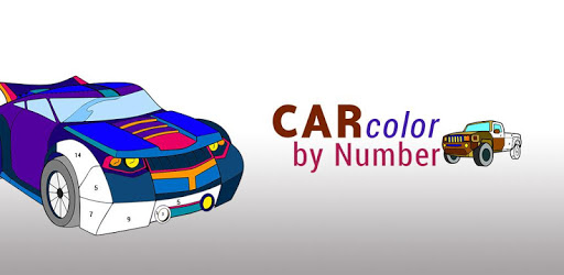 Adult Color by Number Book - Paint Cars by Numbers PC screenshot
