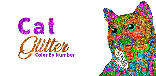 Cats Glitter Color by Number - Adult Coloring Book PC screenshot