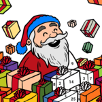 Christmas Color by Number:Adult Coloring Book 2019 icon