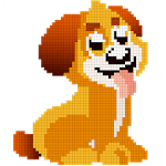 Dogs Color by Number - Pixel Art, Sandbox Coloring icon