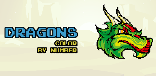 Dragons Color by Number - Pixel Art Coloring Book PC screenshot