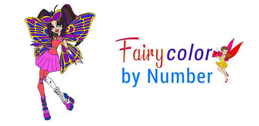 Fairy Color by Number: Girls Coloring Book Pages PC screenshot