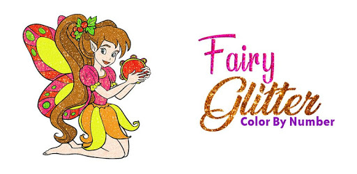 Fairy Glitter Color by Number: Girls Coloring Book PC screenshot