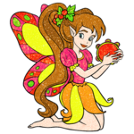 Fairy Glitter Color by Number: Girls Coloring Book icon