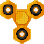 Fidget Spinner Color by Number: Pixel Art No.Color for PC