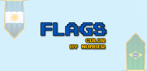 Flags Color by Number: Pixel Art, Sandbox Coloring PC screenshot