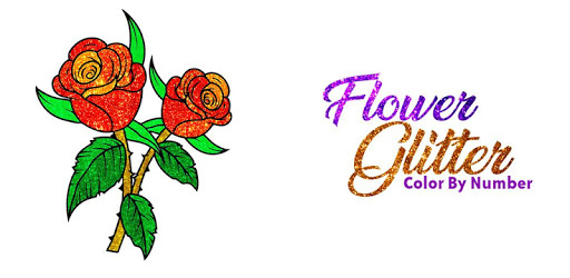 Flowers Glitter Color by Number - Adult Coloring PC screenshot Flowers Glitter Color by Number - Adult Coloring PC screenshot