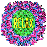 Greeting Cards Glitter Coloring - Color by Number icon