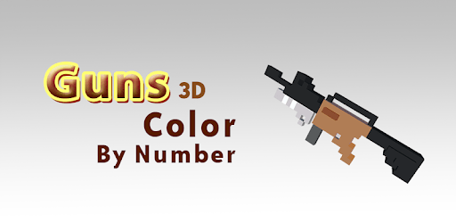 Guns 3D Color by Number - Weapons Voxel Coloring PC screenshot
