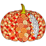 Halloween Color by Number - Adult Sandbox Coloring icon