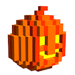 Halloween 3D Color by Number: Voxel Coloring Book icon