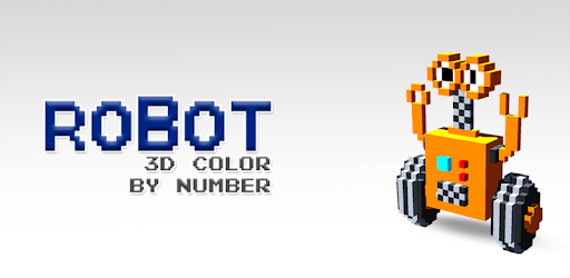 Robots 3D Color by Number:Pixel Art,Voxel Coloring PC screenshot
