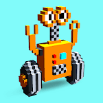 Robots 3D Color by Number:Pixel Art,Voxel Coloring for PC