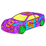 Vehicles Glitter Color by Number : Adult Coloring for PC Vehicles Glitter Color by Number : Adult Coloring for PC