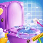 Washroom Cleanup - House Cleaning, Color by Number for PC Washroom Cleanup - House Cleaning, Color by Number for PC