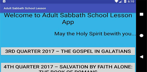 Adult Sabbath School Lesson PC screenshot Adult Sabbath School Lesson PC screenshot
