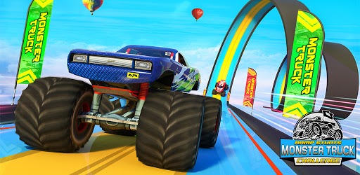 Monster Truck Mega Ramp Stunts Extreme Stunt Games PC screenshot