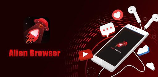 Alien Browser: Safe & Fast Web Browser PC screenshot