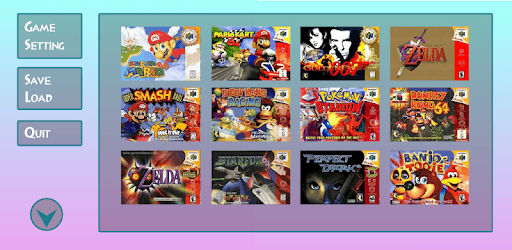 Classic N64 Emulator Games PC screenshot