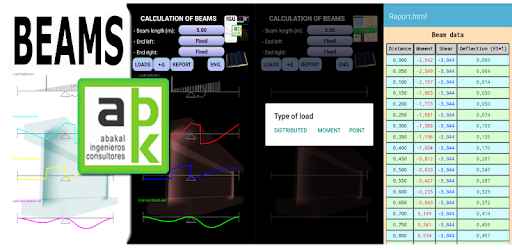 Beam calculator PC screenshot
