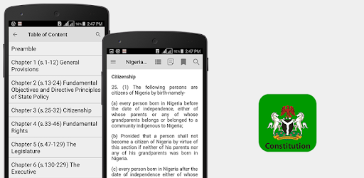 Nigerian Constitution 1999 PC screenshot Nigerian Constitution 1999 PC screenshot