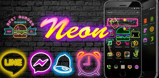 Neon Light Theme – Night Club PC screenshot