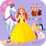 White Horse Princess Dress Up for PC