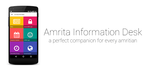 Amrita Info Desk - AUMS & more PC screenshot Amrita Info Desk - AUMS & more PC screenshot