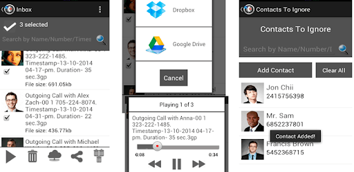 Automatic Call Recorder Plus PC screenshot
