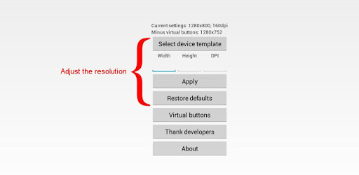 NOMone Resolution Changer PC screenshot NOMone Resolution Changer PC screenshot
