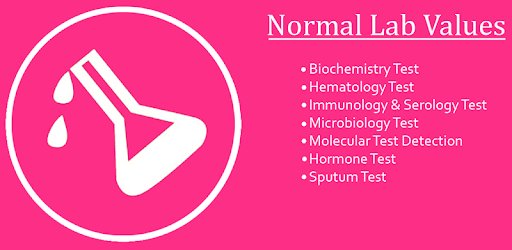 Normal Lab Values Reference PC screenshot