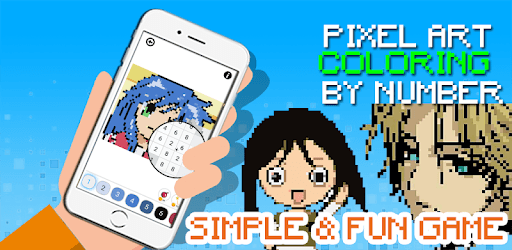 Manga Pixel Art - Anime Coloring By Number PC screenshot