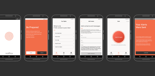 Notifica - Prepare Immigrants, Alerts, Rights PC screenshot