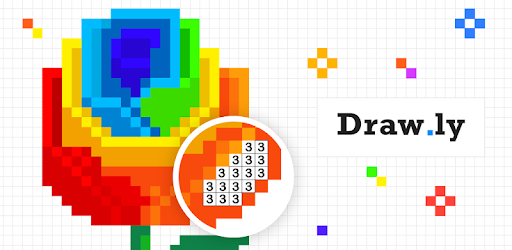 Draw.ly - Color by Number Pixel Art Coloring PC screenshot
