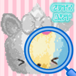 Pixel Color Num Nom Number icon